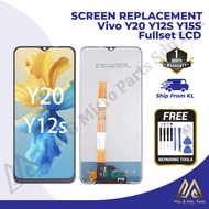 Vivo Y20 Y12S Y15S Fullset LCD ORIGINAL Quality Touch Screen Digitizer Replacement LCD ( Ready Stock