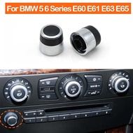 Car Radio CD Player Volume Rotary Switch Button Knob For BMW 5 6 Series E60 E61 E63 E65 2003-2008