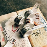 My Journey By Bus: Washi Tape Bus Northern Malaysia Design Washi Tapes Journalist Journal Stationary