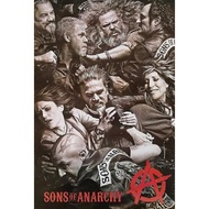 Vintage Sons Of Anarchy Band Poster