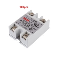 diymore SSR-10DA/25DA/40DA/50DA /60DA75DA/100DA SSR-25AA 40AA Dc โซลิดสเตทรีเลย์รีเลย์โมดูลควบคุม3-3