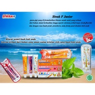 Siwak-f CHILDREN'S TOOTHPASTE 50+50GR FREE TOOTHBRUSH / SIWAK PASA JUNIOR BAG