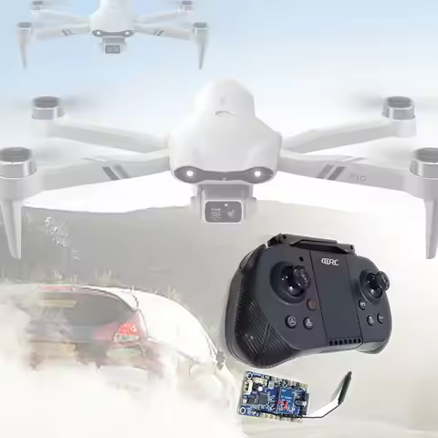 Original 4D-F3 GPS Drone Spare Parts Remote Control + Main Board Accessories for 4DRC F3 Foldable RC
