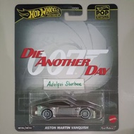 HOTWHEELS Hot wheels hot wheels premium aston martin vanquish Edition 007 die another james bond pop