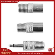 FM Radio  FM F-Head Sheep Horn  for Car FM TV Radio Station 75 Ohms F Female to TV3.5 Mono