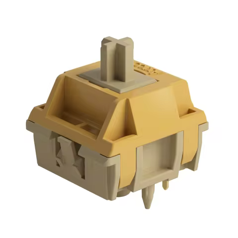 Akko Bittersweet Switch 5-Pin 48gf Muted Thocky Tactile Switch Factory Lubed Compatible with Cherry 