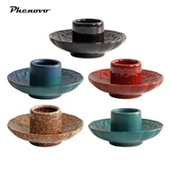 [Phenovo] Sage Holder Sage Burner Decorative Ceramic Candle Holder Incense Burner for