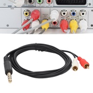 6.35mm To 2RCA Cable  Flexible Left Right Channel RCA 1/4 Insert for Microphones