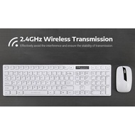Wireless Desktop Keyboard Computer PC Mouse Combo 104 Keys Set