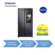 Samsung 628L Smart Fridge RS62T5F04B4/SS Family Hub | Shopping List App | SmartView | Make and Receive Phone Calls