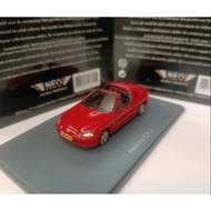 Neo 1 87 Honda Resin Simulation Two-Door Sports Car Model Honda CRX Red