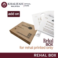 REHAL BOX FOR REHAL PRINTED / KOTAK REHAL
