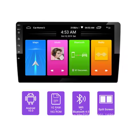 High Quality Factory 8163 7/9/10 Inch Android Car Stereo Carplay Stereo Para Auto Para Carro Android