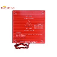 3D Printer Accessories with a Heated Bed Dual Voltage Circuit Board MK2B, Support 12V, 24V