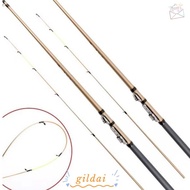 GILDAI Fiberglass Raft Fishing Rod, 1.3 Meters 1.8 Meters Shore Casting Rod, Fishing Rod Sensitive T