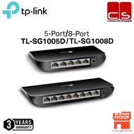 TP-LINK TL-SG1005D / TL-SG1008D (5-Port / 8-Port Gigabit Desktop Switch)