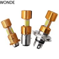 WONDE Car LED Bulb 18W H6 P15D Motor HeadLamp H4 2000LM Moped COB Fog Light