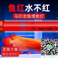 魚缸燈馬印神燈增艷燈紅魚不紅水三基色水中燈魚缸燈LED燈正品水族燈