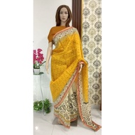 Saree / Cotton Saree / Silk Cotton Saree / Saree India / Jari Work Saree / Saree India / Kain Sari