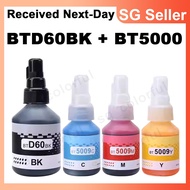 BTD60BK BT5000 BT5001 BT5009 Ink Bottle Compatible for DCP-T300 T310 T500W T510W T700W T710W MFC-T80