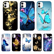 Oppo A74 5G A94 A95 4G Silicone Phone Case Cover Colorful Butterfly