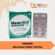 HEMORID Micronised Tablet (10x10s)