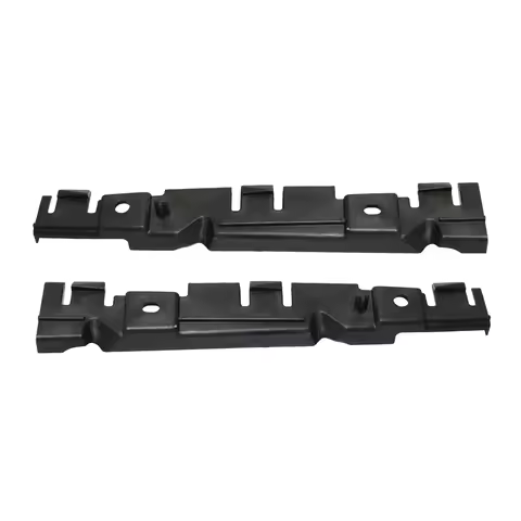 1Pair Car Front Bumper Bracket 68074194AB 68074195AB For Fiat 500 2012-2015 Driver Passenger Side Bu
