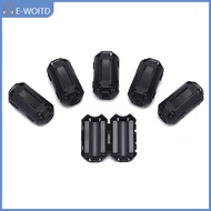 MIZ 6 x Clip On EMI RFI NOISE Ferrite Core Filter สำหรับ7mm CABLE N3
