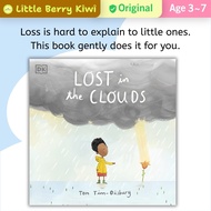 Grief Support Picture Book | Lost in the Clouds | Age 3-7 | parent children book emotions loss berea