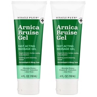 Miracle Plus Natural Arnica Bruise Body Gel | Arnica Montana Lotion For Thin Skin Bruising And Swell
