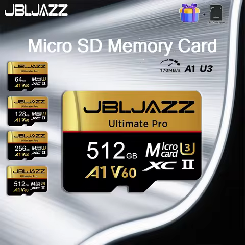 Micro TF/SD Card 512GB Flash Memory Card Class 10 micro Mini SD 128gb 64gb TF SD Cards for Smartphon