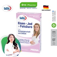 Nutritional Supplement for Pregnant Women EuRho Vital Eisen + Jod + Folsäure 30 Tablets