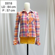 Thrift PL preloved second atasan blouse kemeja kaos sweater outer cardigan dress D