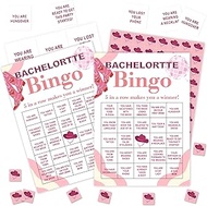 Bachelorette Games Bingo Cards, Wedding Theme Bingo Game, Bachelorette Game for Family Friends Large