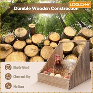 [Perfk] Chicken Nesting Box Versatile Sturdy Habitat Supplies Hens Nesting Box