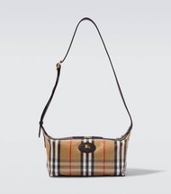 Burberry Burberry Check canvas shoulder bag