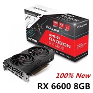 RX6600 8GB RX6600 8GB New Sapphire RX 6600 XT 6600XT 8GB Nitro + Video Card GPU AMD Radeon RX6600XT 