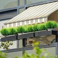 GO Auto-Artificial Plastic Grass Plant Green Grass Imitation Fake Plants Home Decoration Gardening G