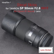 Tamron 90 F2.8 Ef Mount F017 Kulit Pelekat Premium Lensa untuk Tamron 90mm F2.8 Di Macro Vc Usd Gen3