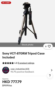 sony vct 870rm 油壓攝影頭平腳架 for sony a7c a73 canon r6ii