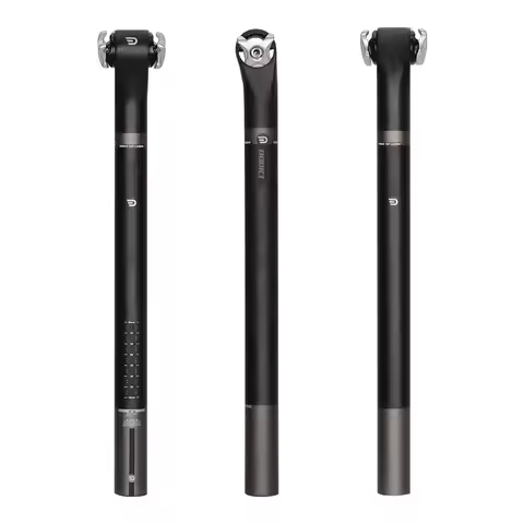 DODICI 27.2/30.8/31.6 Carbon Fiber Bicycle Seatpost MTB Road Bike Seat Tube Carbon Seat Post 5 degre