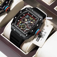 Genuine Fully Automatic Richard Mille Mechanical Watch Hollow High-end Version Watch Mens Waterproof