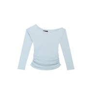 FRANK. SIREN Off-Shoulder Ruched Top (Off-Shoulder Top)