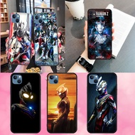 soft black iPhone 11 Pro Max 13 Pro 13 Pro Max 14Plus  14Pro Max Ultraman1 phone case