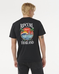 RIP CURL เสื้อยืด 15WMTE RCT M DEST TEE THAI WAT ARUN SUNSET 2025-S2