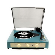 GADHOUSEเครื่องเล่นแผ่นเสียง รุ่น BRAD RETRO GREEN