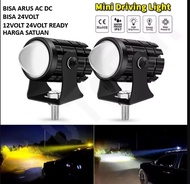 LAMPU TEMBAK SOROT MINI LASER AC DC 12 VOLT 24 VOLT SUPER TERANG