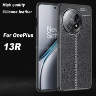 For Oneplus 13R Case Luxury Silicone Leather Rubber Phone Case Oneplus Ace 5 Pro Cover TPU Shockproo
