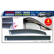 Toyota Noah voxy TX 2014 - 2021 injection window door sun visor air press lip bodykit body kit