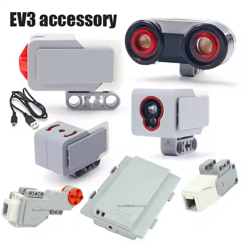 EV3 Rechargeable Battery DC Large Medium Motor EV3 Building Blocks Technical Robotics for 95656 9564